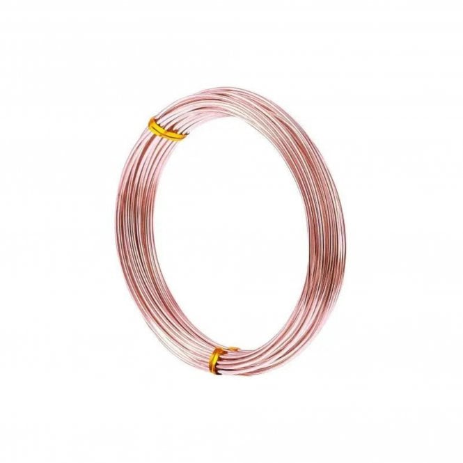 Jewellery Wire 0.8mm (20ga) Non-Tarnish - Rose Gold - 6m