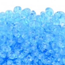 Matubo SuperDuo Czech Beads 2.5x5mm - Aquamarine - 10g