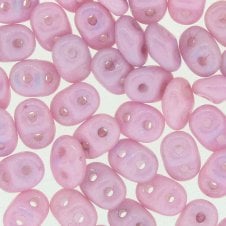Matubo SuperDuo Czech Beads 2.5x5mm - Chalk Lilac Luster - 10g