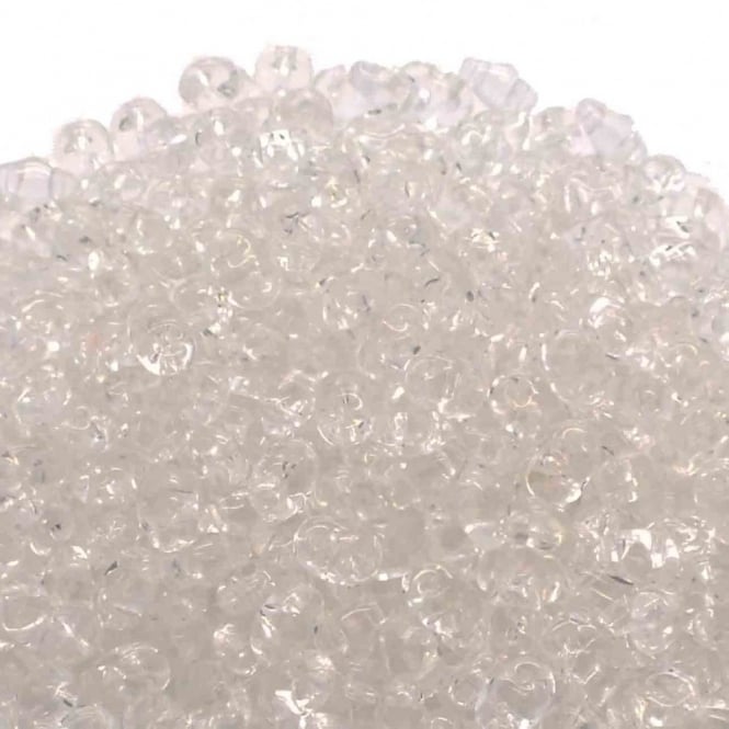 Matubo SuperDuo Czech Beads 2.5x5mm - Crystal - 10g
