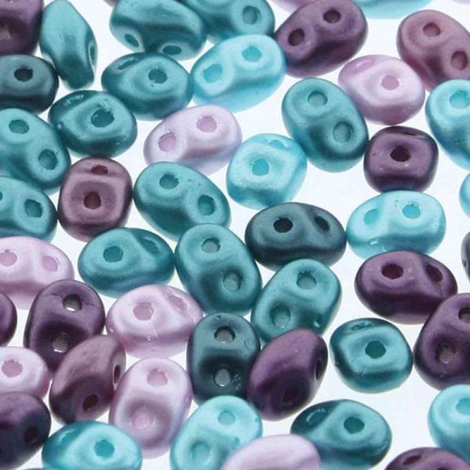 Matubo SuperDuo Czech Beads 2.5x5mm - Victorian Elegance - 10g