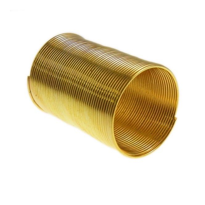 Memory Wire Ring - Gold Plated - 1pk (48 Loops)