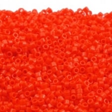 Miyuki 11/0 Delica Seed Bead - Opaque Light Siam (DB727) - 5g