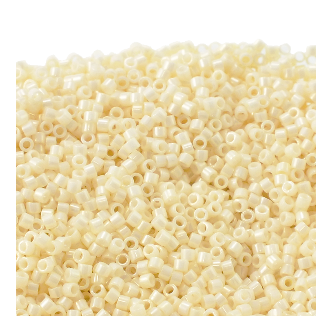  11/0 Delica Seed Beads - Ceylon Light Yellow (DB203) - 5g