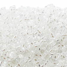 Miyuki 11/0 Delica Seed Beads - Crystal AB (DB051) - 5g