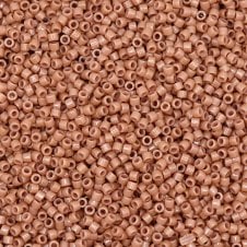 Miyuki 11/0 Delica Seed Beads - Duracoat Opaque Beige (DB2105) - 5g