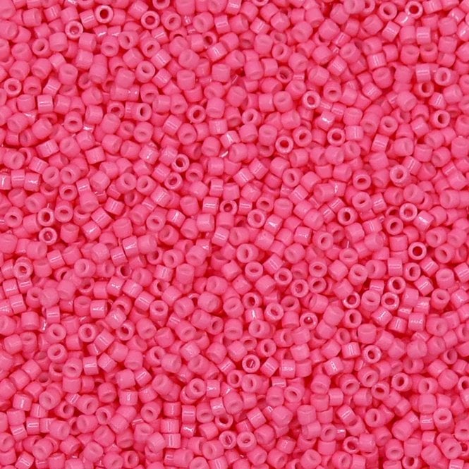  11/0 Delica Seed Beads - Duracoat Opaque Carnation (DB2117) - 5g