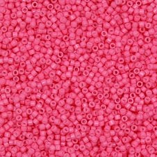Miyuki 11/0 Delica Seed Beads - Duracoat Opaque Carnation (DB2117) - 5g