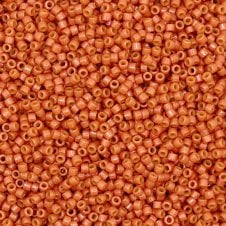 Miyuki 11/0 Delica Seed Beads - Duracoat Opaque Cedar (DB2107) - 5g