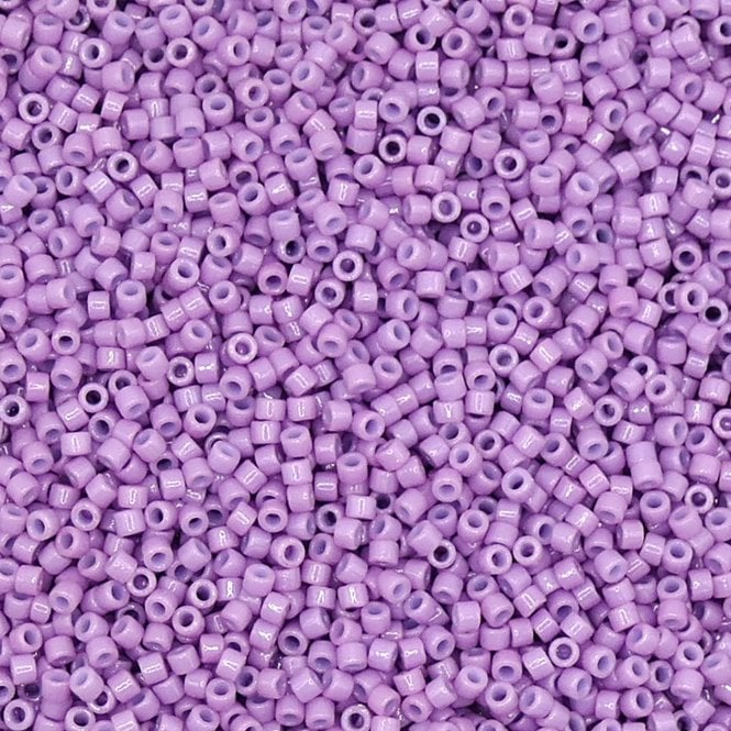  11/0 Delica Seed Beads - Duracoat Opaque Crocus (DB2136) - 5g