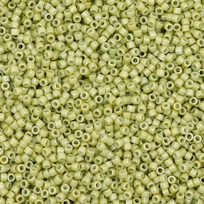  11/0 Delica Seed Beads - Duracoat Opaque Fennel (DB2123) - 5g