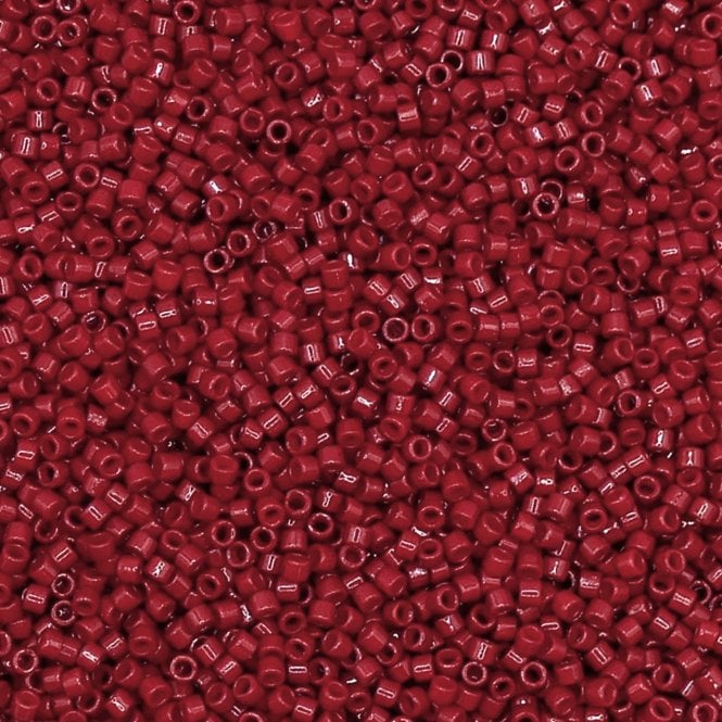  11/0 Delica Seed Beads - Duracoat Opaque Jujube (DB2119) - 5g