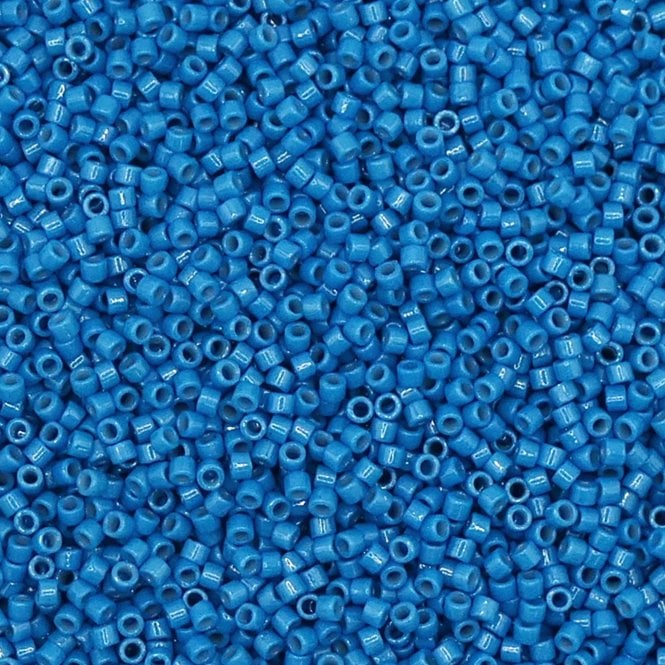  11/0 Delica Seed Beads - Duracoat Opaque Juniper (DB2135) - 5g