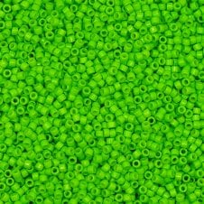 Miyuki 11/0 Delica Seed Beads - Duracoat Opaque Kiwi (DB2121) - 5g