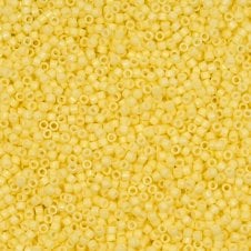 Miyuki 11/0 Delica Seed Beads - Duracoat Opaque Light Lemon Ice (DB2101) - 5g