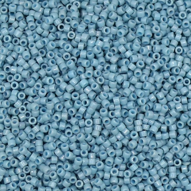  11/0 Delica Seed Beads - Duracoat Opaque Moody Blue (DB2129) - 5g