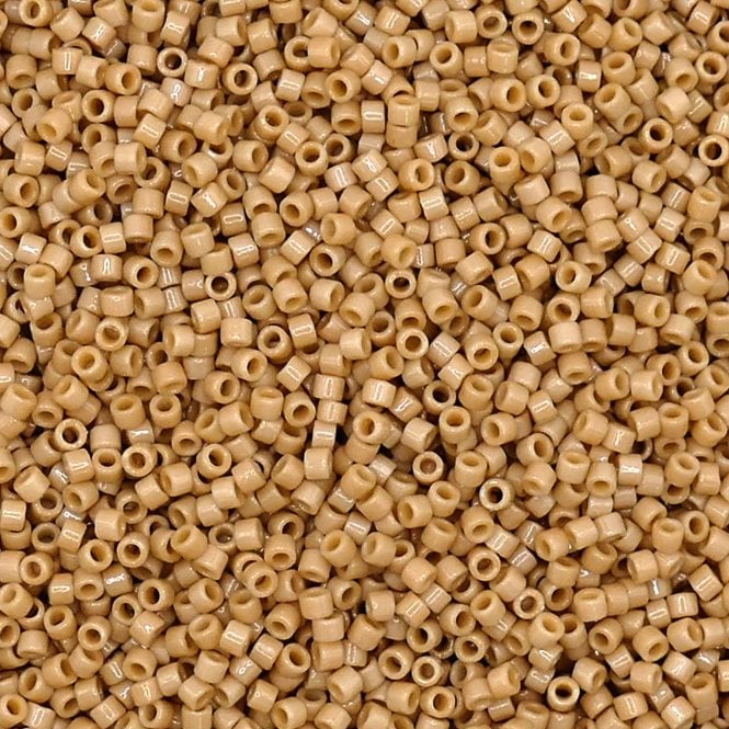  11/0 Delica Seed Beads - Duracoat Opaque Navajo White (DB2364) - 5g