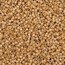 Miyuki 11/0 Delica Seed Beads - Duracoat Opaque Navajo White (DB2364) - 5g
