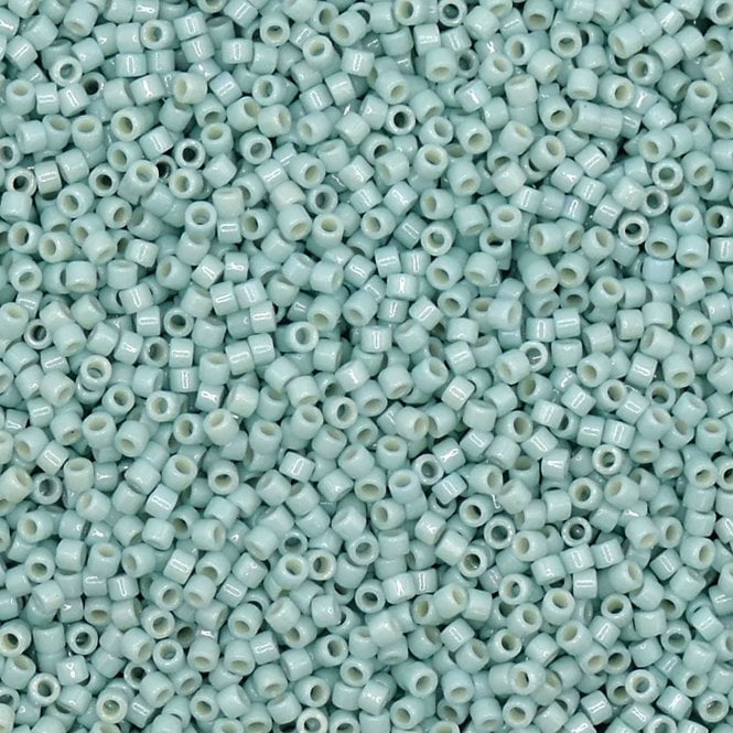  11/0 Delica Seed Beads - Duracoat Opaque Ocean Spray (DB2356) - 5g