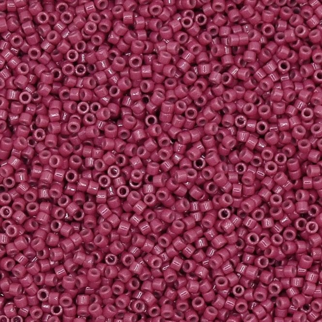  11/0 Delica Seed Beads - Duracoat Opaque Pansy (DB2118) - 5g