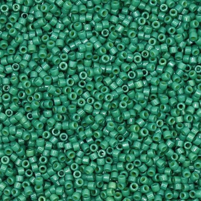  11/0 Delica Seed Beads - Duracoat Opaque Sea Opal (DB2125) - 5g
