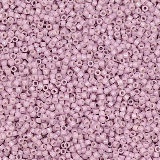  11/0 Delica Seed Beads - Duracoat Opaque Soft Pink (DB2361) - 5g