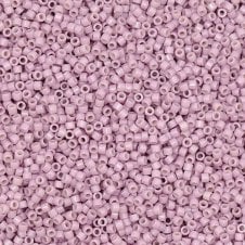 Miyuki 11/0 Delica Seed Beads - Duracoat Opaque Soft Pink (DB2361) - 5g