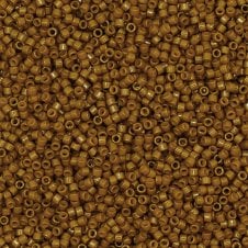 Miyuki 11/0 Delica Seed Beads - Duracoat Opaque Spanish Olive (DB2141) - 5g