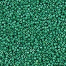 Miyuki 11/0 Delica Seed Beads - Duracoat Opaque Spruce (DB2127) - 5g