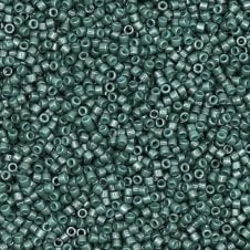 Miyuki 11/0 Delica Seed Beads - Duracoat Opaque Spruce Green (DB2358) - 5g