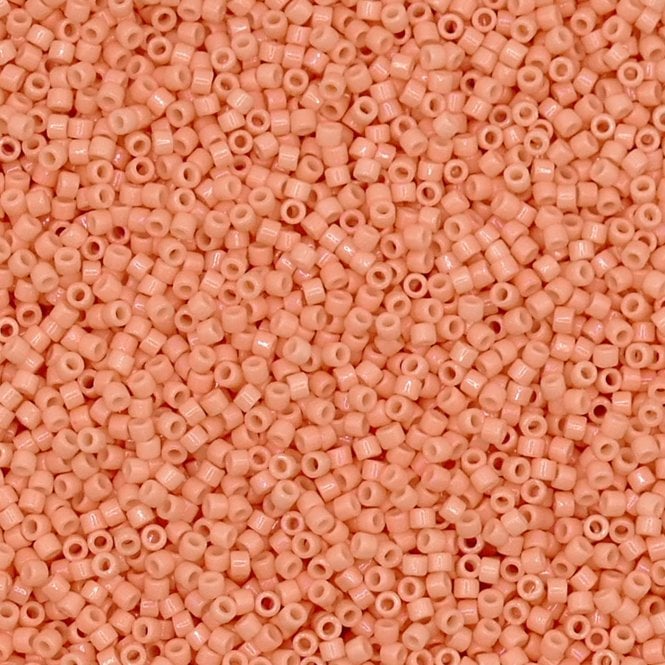  11/0 Delica Seed Beads - Duracoat Opaque Tea Rose (DB2111) - 5g