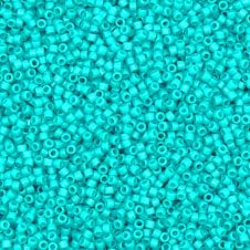 Miyuki 11/0 Delica Seed Beads - Duracoat Opaque Underwater Blue (DB2130) - 5g