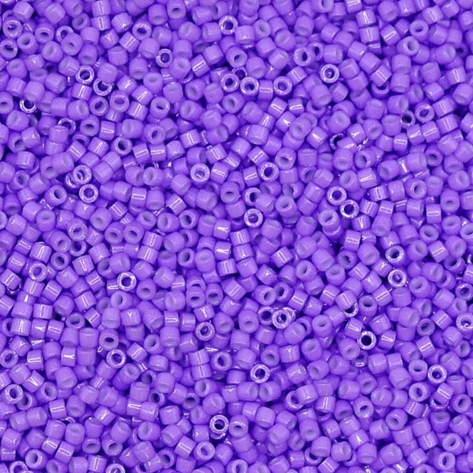  11/0 Delica Seed Beads - Dyed Opaque Red/Violet (DB1379) - 5g