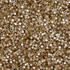 Miyuki 11/0 Delica Seed Beads - Dyed Smoky Quartz Silk Satin (DB680) - 5g