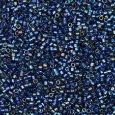 Miyuki 11/0 Delica Seed Beads - Fancy Lined Han Blue (DB2386) - 5g