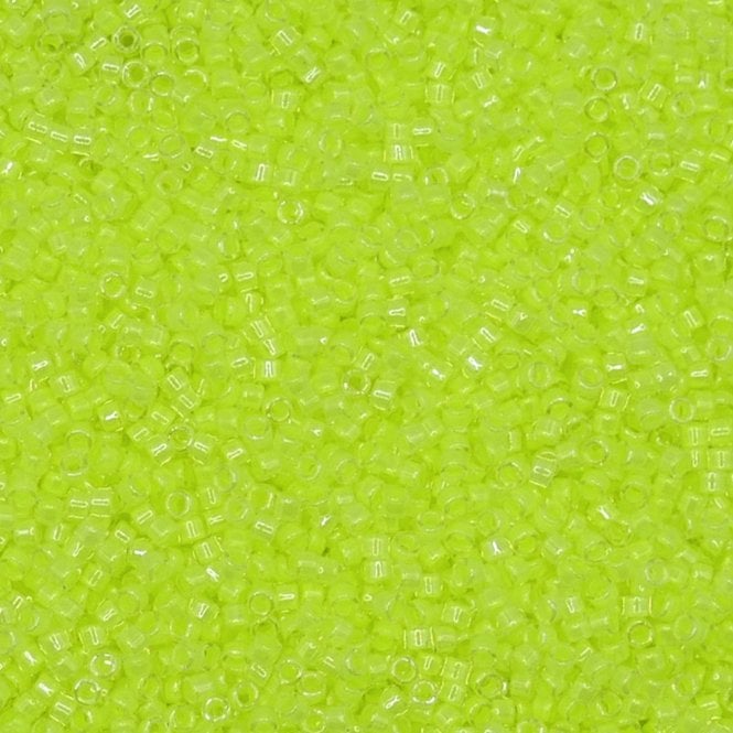  11/0 Delica Seed Beads - Luminous Limeade (DB2031) - 5g