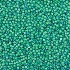 Miyuki 11/0 Delica Seed Beads - Luminous Mermaid Green (DB2053) - 5g