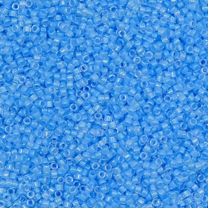  11/0 Delica Seed Beads - Luminous Ocean Blue (DB2039) - 5g