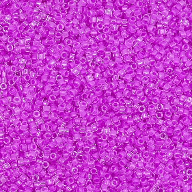  11/0 Delica Seed Beads - Luminous Plum Crazy (DB2038) - 5g