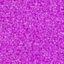 Miyuki 11/0 Delica Seed Beads - Luminous Plum Crazy (DB2038) - 5g