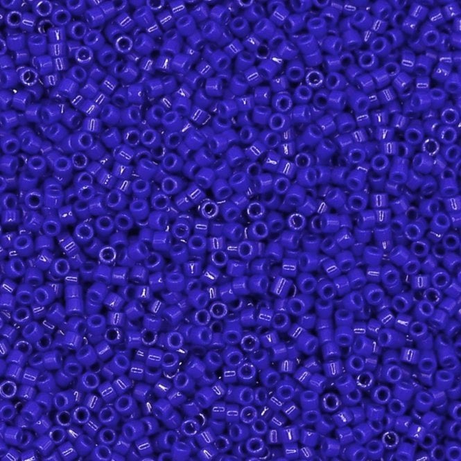  11/0 Delica Seed Beads - Opaque Cobalt (DB726) - 5g