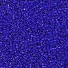 Miyuki 11/0 Delica Seed Beads - Opaque Cobalt (DB726) - 5g