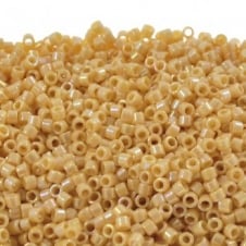 Miyuki 11/0 Delica Seed Beads - Opaque Pear AB (DB1571) - 5g