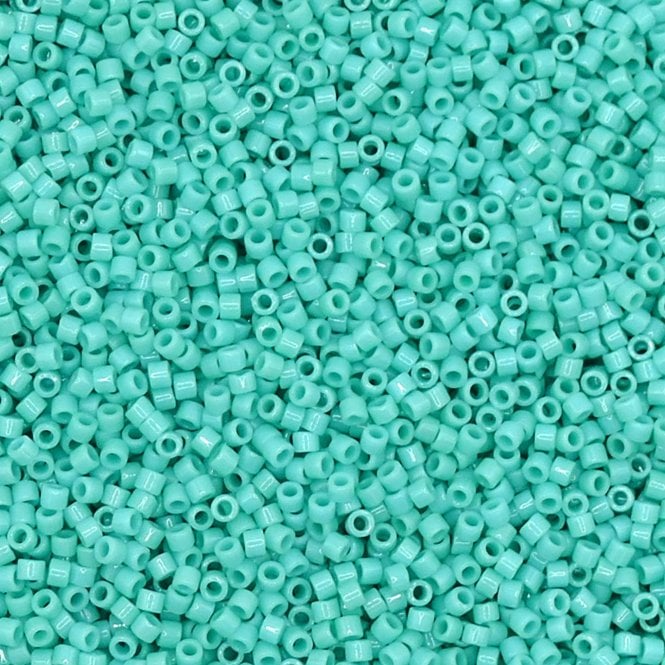  11/0 Delica Seed Beads - Opaque Sea Opal (DB1136) - 5g