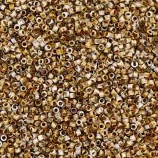 Miyuki 11/0 Delica Seed Beads - Picasso Canary Yellow Matte (DB2262) - 5g