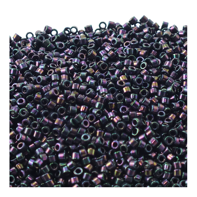  11/0 Delica Seed Beads - Purple Iris (DB004) - 5g