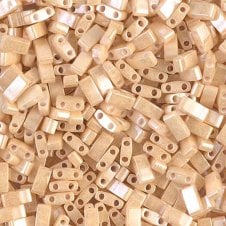 Miyuki Half Tila Beads - Light Caramel Ceylon - 5g