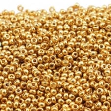 Miyuki Seed Beads 11/0 - Duracoat Galvanised Gold - 10g