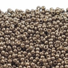 Miyuki Seed Beads 11/0 - Duracoat Galvanised Pewter - 10g