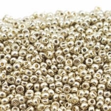 Miyuki Seed Beads 11/0 - Duracoat Galvanised Silver - 10g